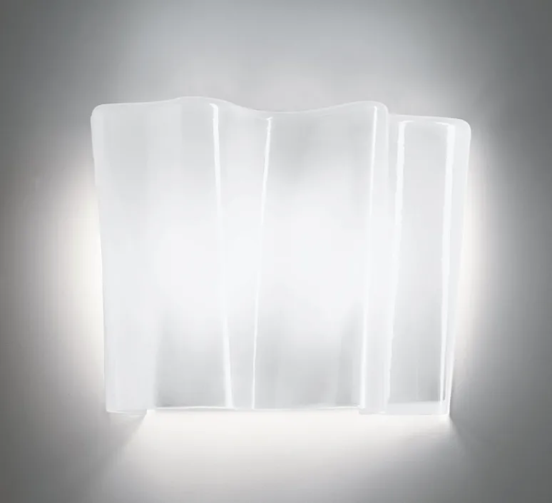Applique*Artemide Applique murale, Logico, , L33cm, H32cm - blanc soie
