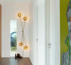 Applique*Rubn Applique murale, Lord X, , Ø25cm, H200cm - laiton, marron