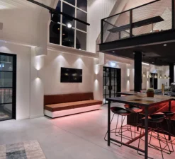 Applique*Modular Applique murale, Lotis tubed wall 2x, blanc et or, H27,5cm - noir et or