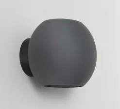 Applique*Astro Applique murale, Luna, , L21cm, H17cm - verre fumé