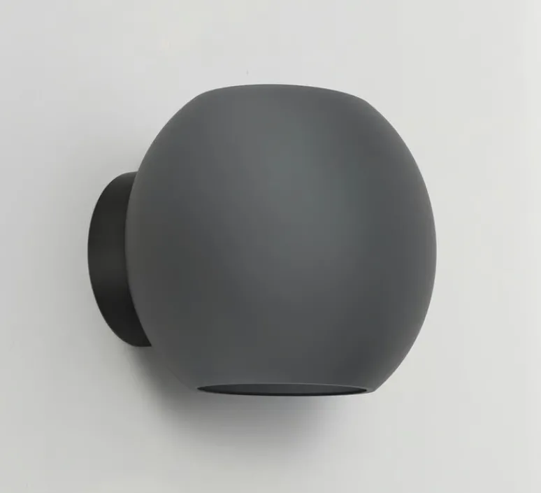 Applique*Astro Applique murale, Luna, , L21cm, H17cm - verre fumé