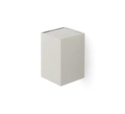 Applique*Faro Applique murale, Lune 1L, lisse, , L8cm, H10cm - gris