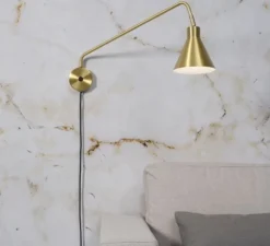 Applique murale, Lyon, or, P70cm, H34cm - It's About Romi