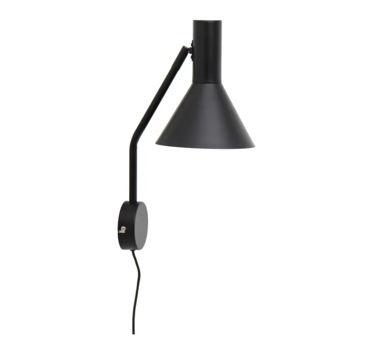 Enfants|Applique*Frandsen Applique murale, Lyss, , L18cm, H42cm - noir