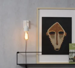 Applique murale, Madrid W, blanc, Ø7cm, H14cm - It's about Romi