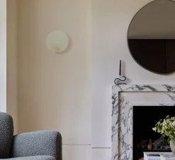 Applique*Tala Applique murale, Magma Small, , Ø30cm, P10cm - laiton, verre opalin