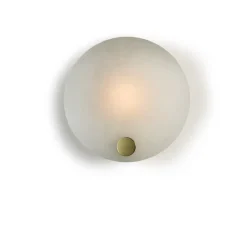 Applique*Tala Applique murale, Magma Small, , Ø30cm, P10cm - laiton, verre opalin