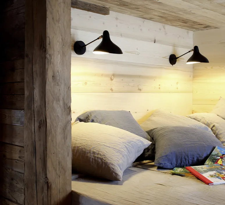 Applique*DCW éditions Paris Applique murale, Mantis BS5 SW,avec interrupteur, , L22cm, H20,5cm - noir