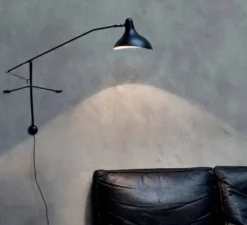 Applique*DCW éditions Paris Applique murale, Mantis BS2 MINI, , LED, L71,5cm, H68cm - Dcw editions noir