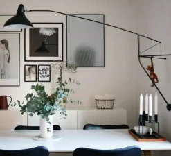 Applique*DCW éditions Paris Applique murale, Mantis BS2, , L153cm, H68cm - Dcw editions noir