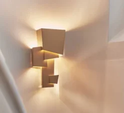 Applique murale, MAP 1, laiton, LED, 2700K, 1000lm, L17cm, H33cm - DCW éditions Paris