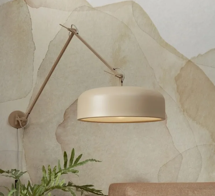 Applique murale, Marseille, sable, Ø48cm, H17cm - It's About Romi