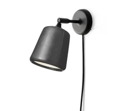 Applique murale, Material, marbre noir, L13cm, H23cm - New Works