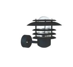 Applique*Belid Applique murale, Max, , IP23, Ø23,9cm, H23,5cm - noir texturé