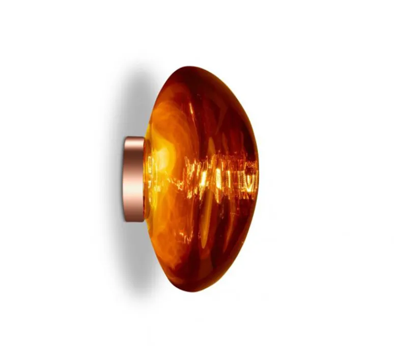 Applique*Tom Dixon Applique murale, Melt, , LED, 3000K, 800lm, L50cm, H50cm - cuivre
