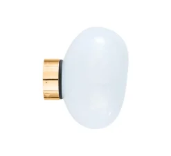 Applique*Tom Dixon Applique murale, Melt Mini, , LED, dim, 3000K, 800 lm, Ø25cm, H28cm - opal, doré