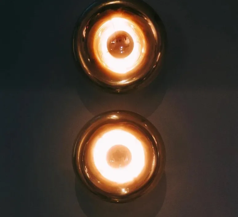 Applique*Tom Dixon Applique murale, Melt Mini, , LED, 3000K, 800lm, L30cm, H29cm - cuivre