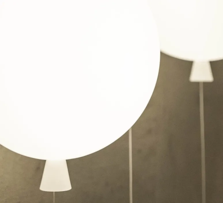 Enfants|Applique*Brokis Applique murale, Memory 250, mat, Ø25cm, H27,5cm - blanc