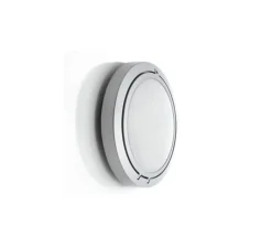 Applique*Luceplan Applique murale, Metropoli, D2027P1, , IP65, Ø27cm, H10cm - aluminium peint