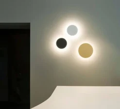 Applique*Wever&Ducré Applique murale, Miles 2.0, , LED, Ø19cm, H3,7cm - blanc