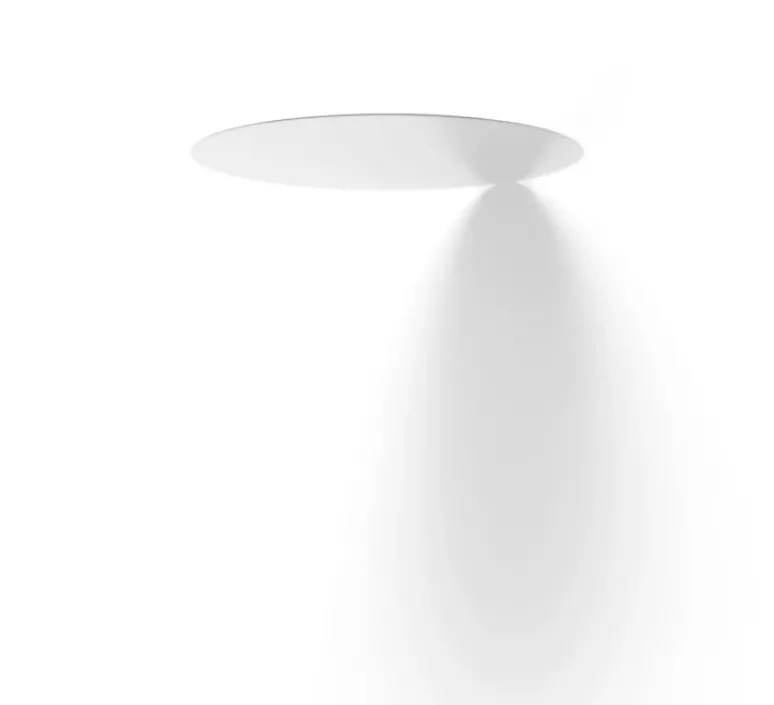 Applique*Luceplan Applique murale, Millimetro, , LED, dim, 2700K, 1427 lm, Ø25cm, H3cm - argent