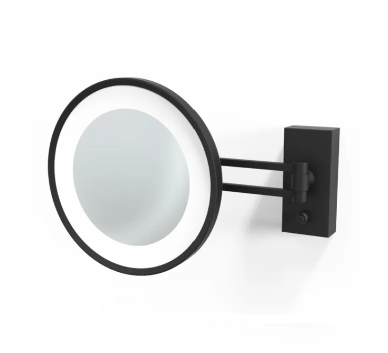 Applique*Decor Walther Applique murale, miroir, X5, , mat, LED, 4000k, 1020lm, L29cm, H22cm - noir