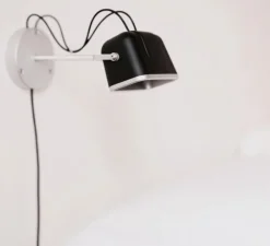 Applique murale, MOB , noir, L28cm, H10cm - SWABDESIGN