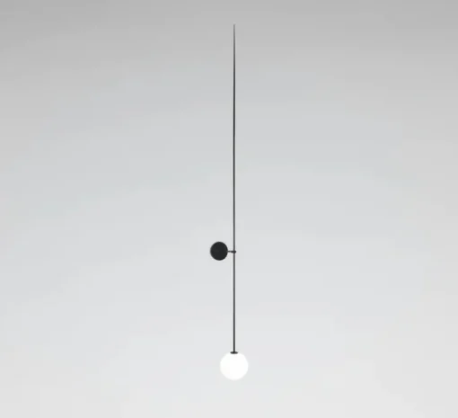 Applique murale, Mobile Chandelier 10, noir, LED, dim, 2700K, 800 lm, Ø15cm, H193cm - Anastassiades Studio