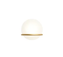 Applique murale, Model 237/1, champagne, L14cm, H20,3cm, sans cable ni interrupteur - Astep