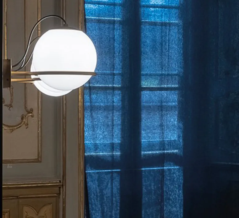 Applique*Astep Applique murale, Model 238/2, , L45cm, H32cm - champagne