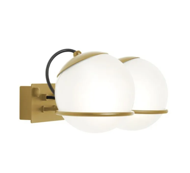 Applique*Astep Applique murale, Model 238/2, , L45cm, H32cm - champagne