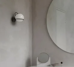 Applique*Astep Applique murale, Model 237/1, , L14cm, H20,3cm - noir