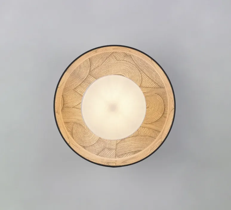 Applique*Market Set Applique murale, Mokuzaï, , Ø38cm, H23cm - noir