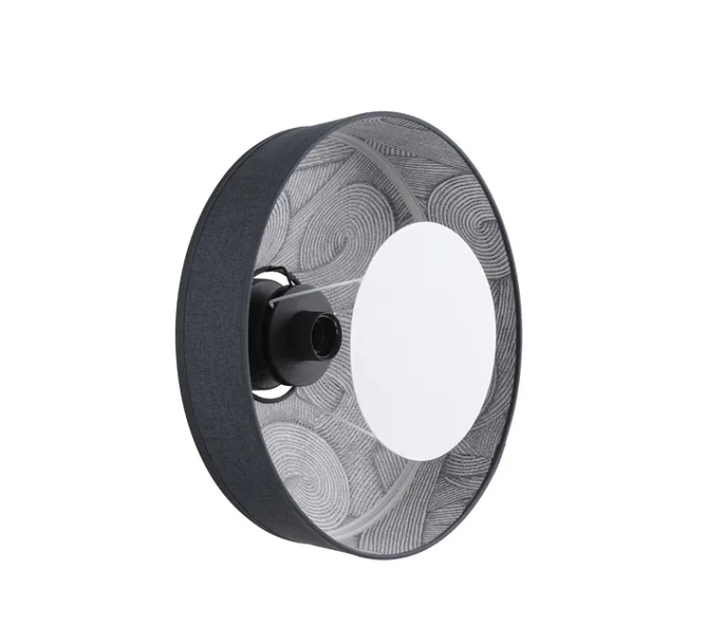 Applique*Market Set Applique murale, Mokuzaï, , Ø38cm, H23cm - noir