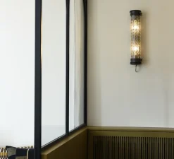 Applique*Sammode Applique murale, MONCEAU MINI, Non-dimmable, , L52cm, H10cm - noir