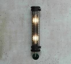 Applique*Sammode Applique murale, MONCEAU MINI, Non-dimmable, , L52cm, H10cm - noir