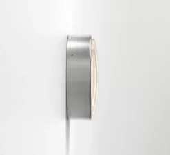 Applique murale, Montréal 220, acier inoxydable brossé, IP44, L22cm, H22cm - Astro