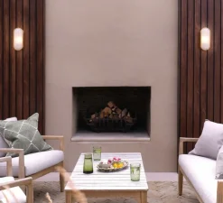 Applique*Astro Applique murale, Montreal Oval Coastal, , IP44, L12,5cm, H27,5cm - laiton brossé PVD