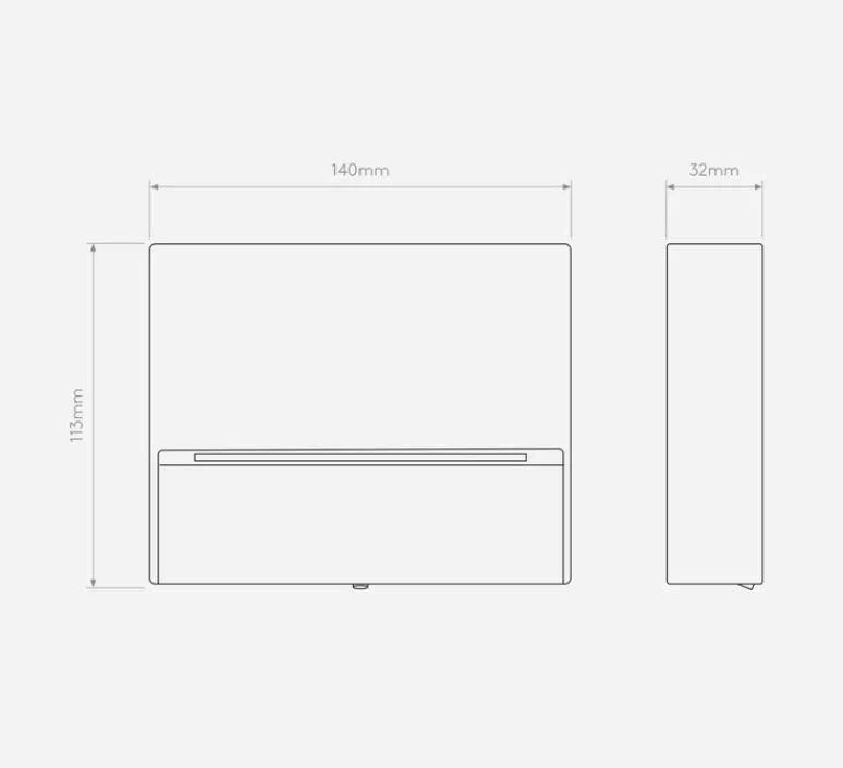 Applique*Astro Applique murale, Mori 140, , IP65, LED, 3000K, 122 lm, L14cm, H11,3cm - noir texturé