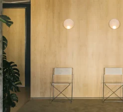 Applique*Vibia Applique murale, Musa Mural, , LED, dim, 2700K, 449 lm, L26cm, H26cm - rose
