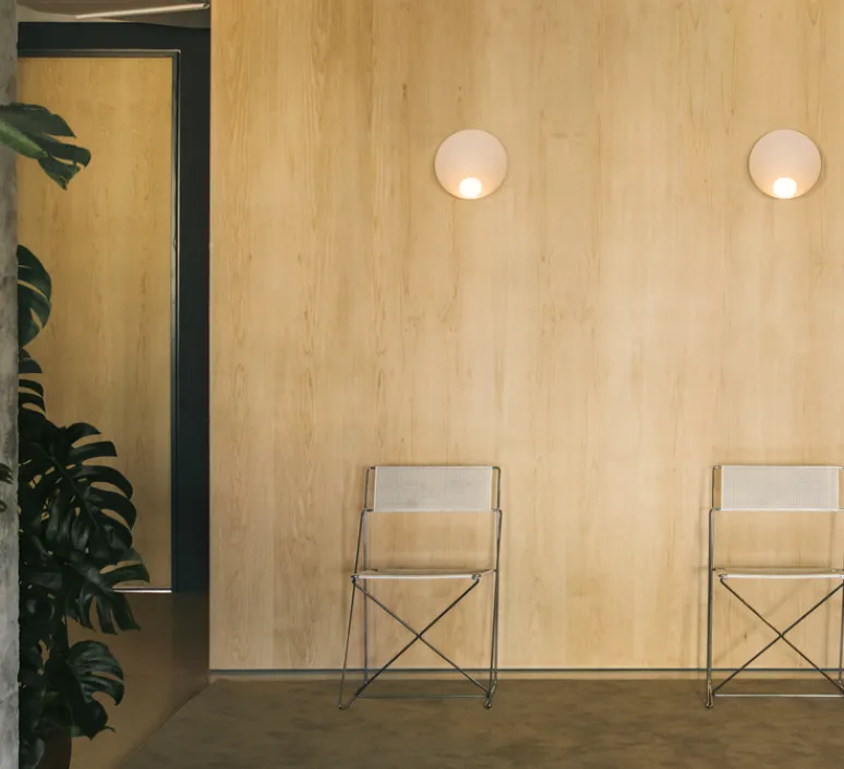Applique*Vibia Applique murale, Musa Mural, , LED, dim, 2700K, 449 lm, L26cm, H26cm - rose