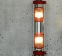 Applique*Sammode Applique murale, Musset GR, , IP67, L51,9cm, H12,3cm - rouge