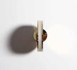 Applique murale, Myra, or, LED, 3000K, 350 lm, Ø20cm, H3cm - BACCARIS