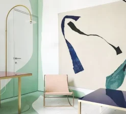 Applique murale, N°2, curry, L88cm, H180cm - Valerie_Objects