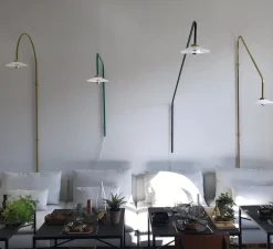 Applique murale, N°5, vert, L103cm, H100cm - Valerie_Objects