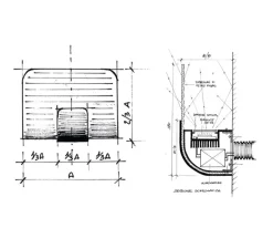 Applique*KDLN Applique murale, Nami, , LED, dim, 2700K, 1750 lm, L30cm, H18cm - noir