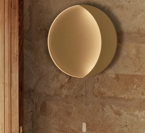 Applique murale, Neba, Cashmere, Ø45,5cm, H3cm - Ferm Living