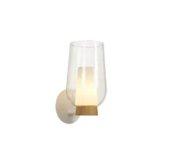 Applique*Mantra Applique murale, Nora, , L18cm, H35,7cm - bois, blanc