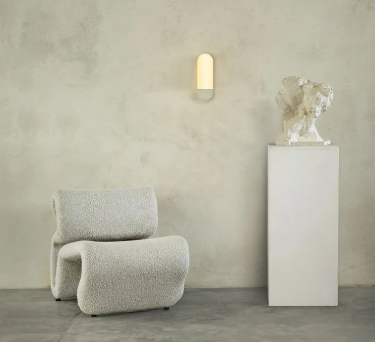 Applique murale, Odyssey Vik, blanc ivoire, L10,5cm, H30,5cm - Schwung