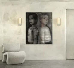 Applique murale, Odyssey Vik, blanc ivoire, L10,5cm, H30,5cm - Schwung